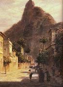Bernhard Wiegandt Sao Clemente Street, Rio de Janeiro Spain oil painting artist